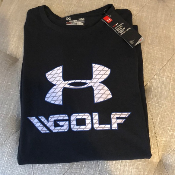 under armour golf t shirt